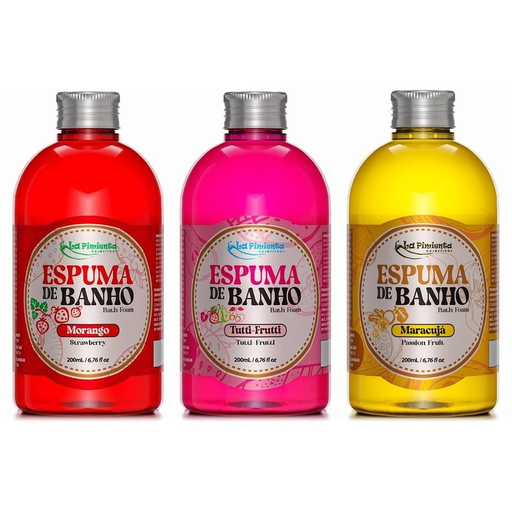 Espumas de Banho 200ml La Pimienta