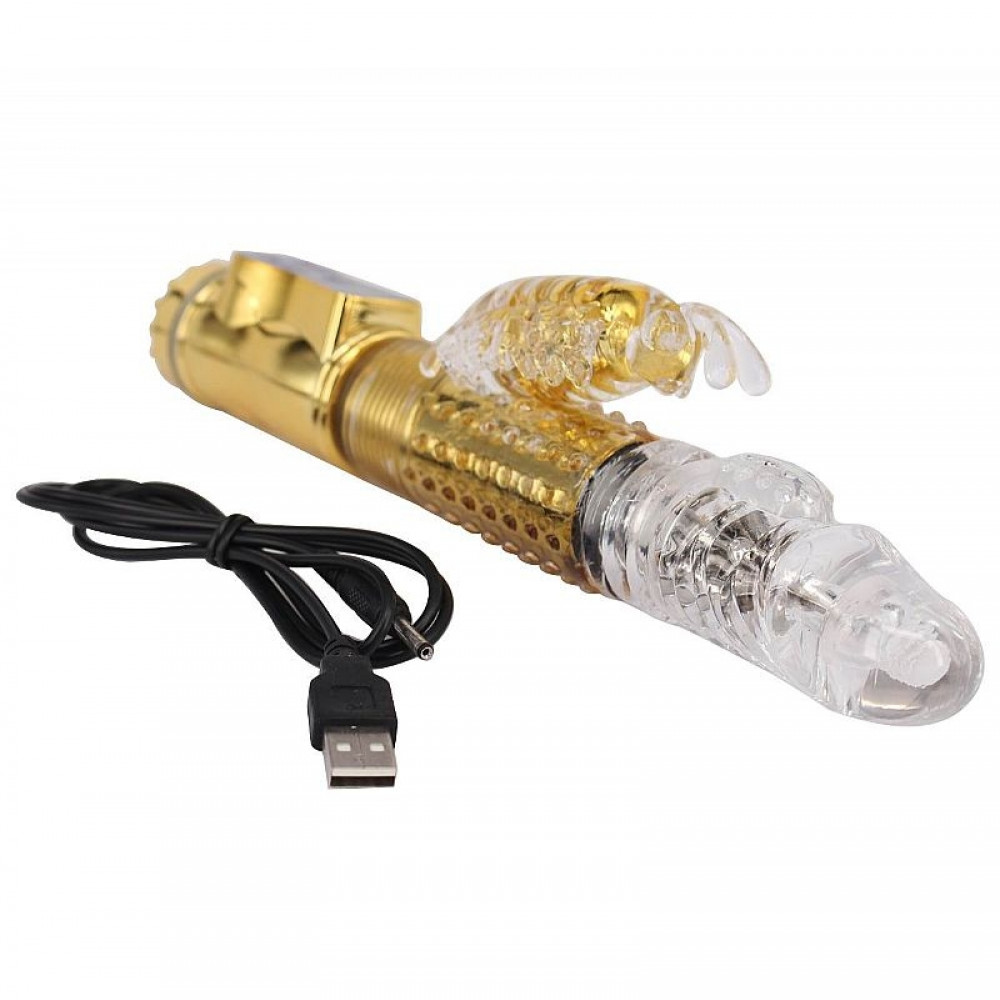 Vibrador Rotativo Vai e Vem 36 Vibrações Usb General Import