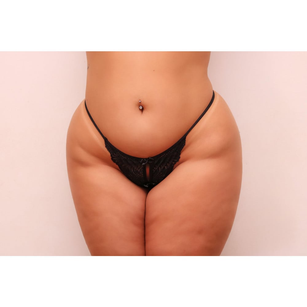 Calcinha Fio Dental Secretária Plus Tallyta