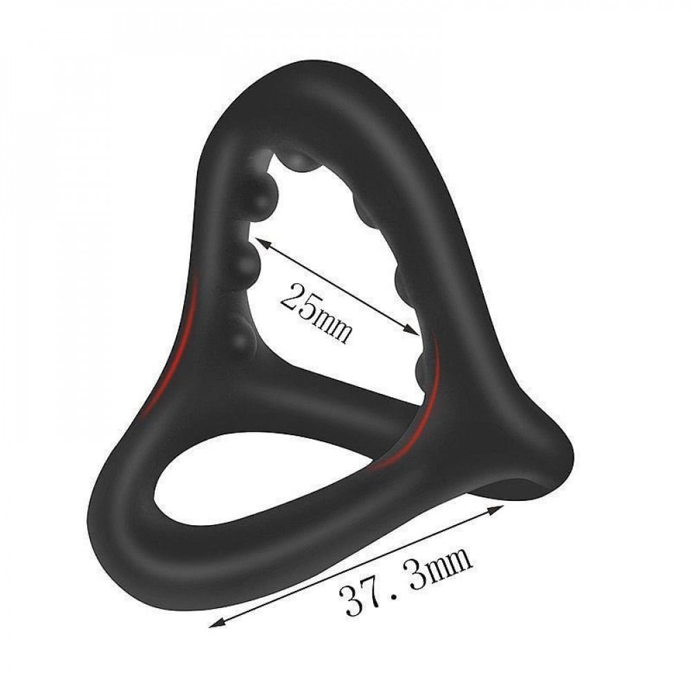 Anel Peniano Triplo 2,5x3,7cm General Import