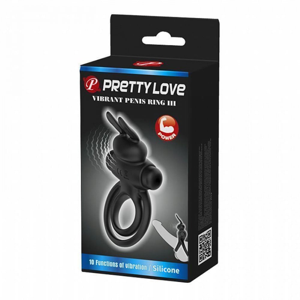 Anel Vibratório Duplo Vibrant Penis Ring Iii 10 Vibrações General Import