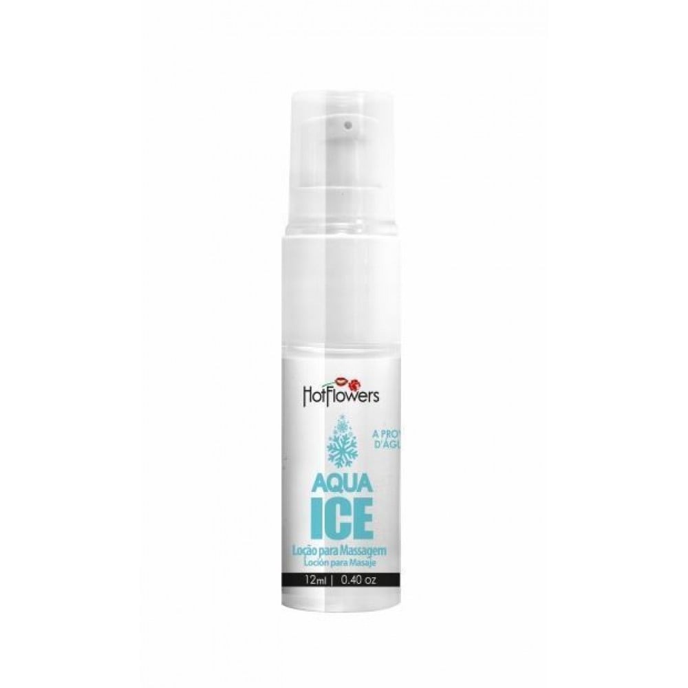 Aqua Ice Lubrificante À Prova D'Água 12ml Hot Flowers