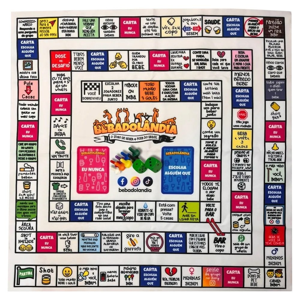 Bebadolândia Diversão ao Cubo