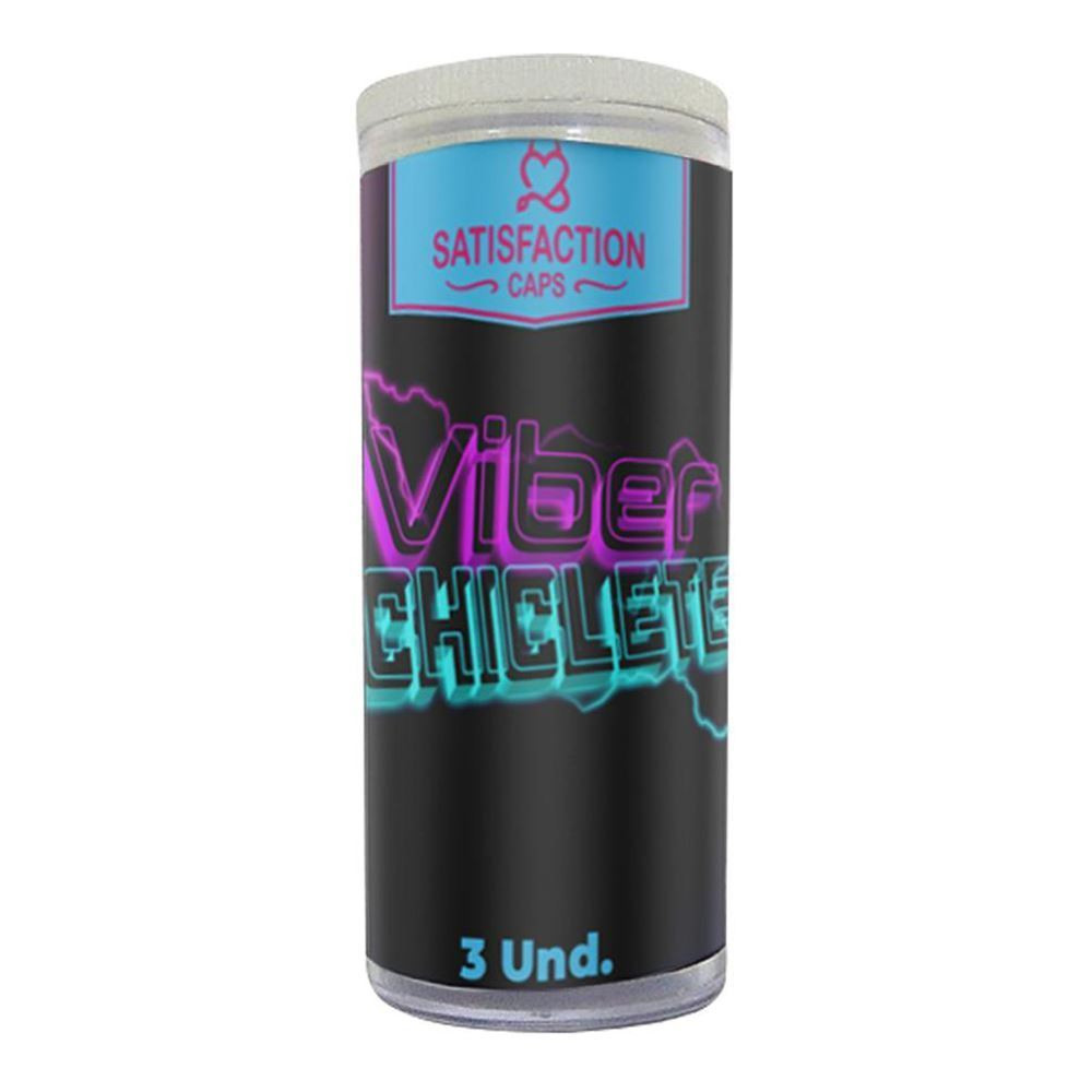 Bolinha Funcional Viber Chiclete 03 Unidades Satisfaction