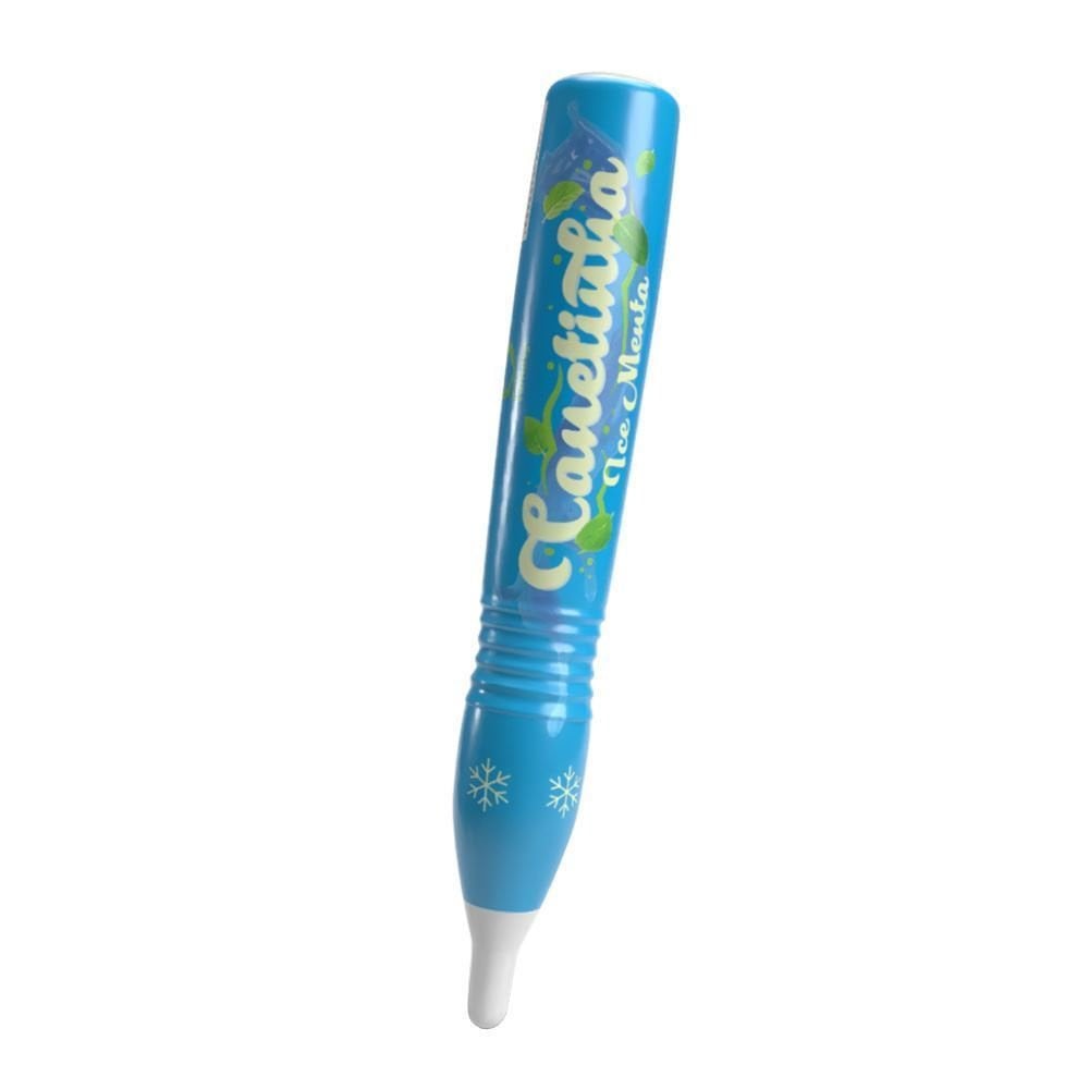 Canetinha Corporal Comestível Ice Menta 25g Sexy Fantasy