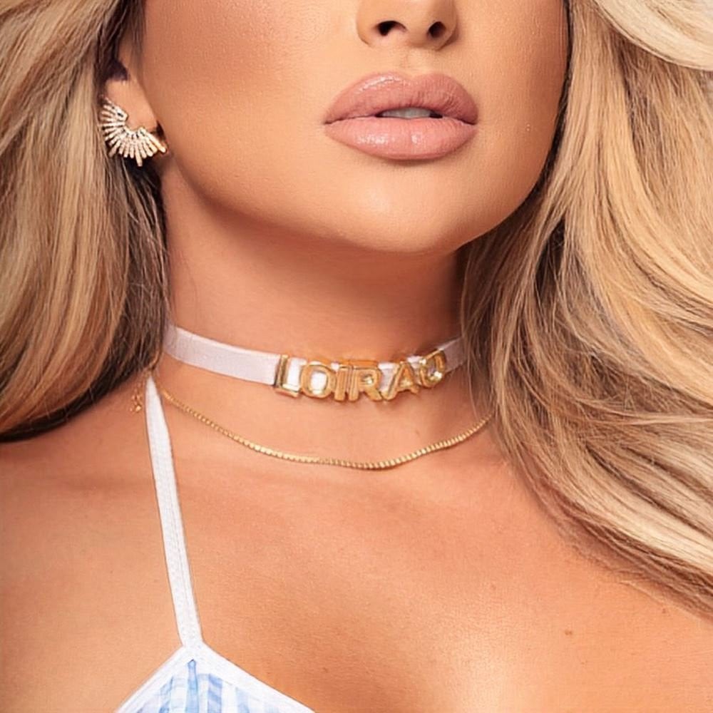 Choker de Personalizar Tallyta