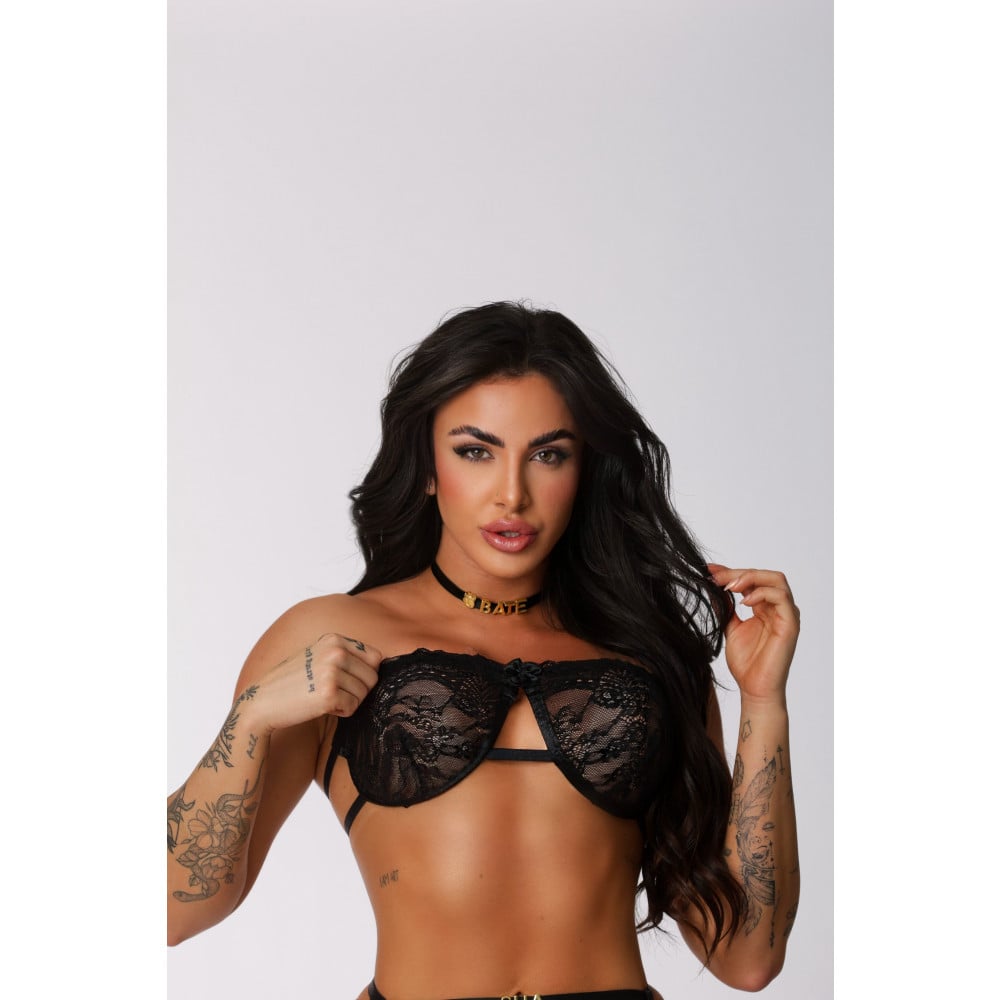 Conjunto Sensual Chama de Amor Tallyta