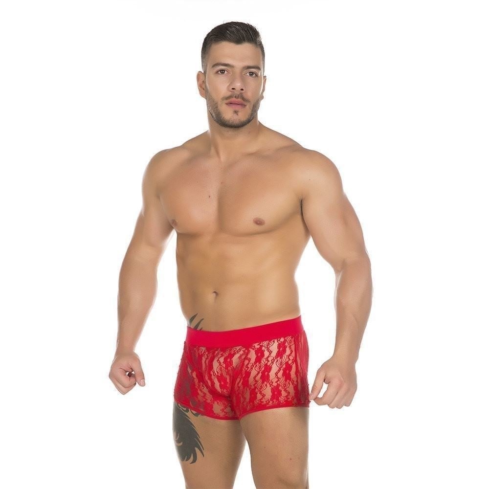 Cueca Sensual Renda Pimenta Sexy