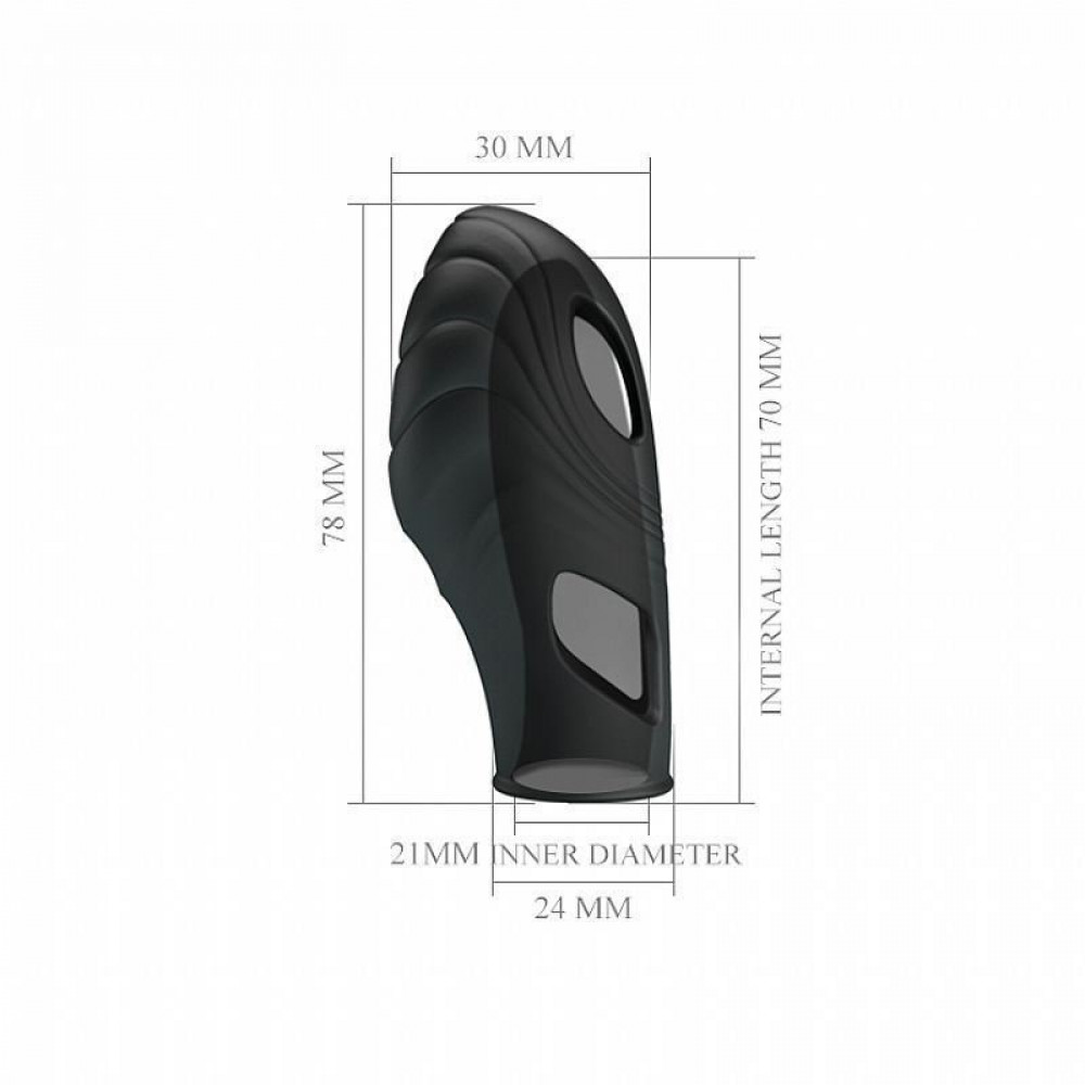 Dedal Vibratório Lich Estimulador de Dedo Ondas General Import