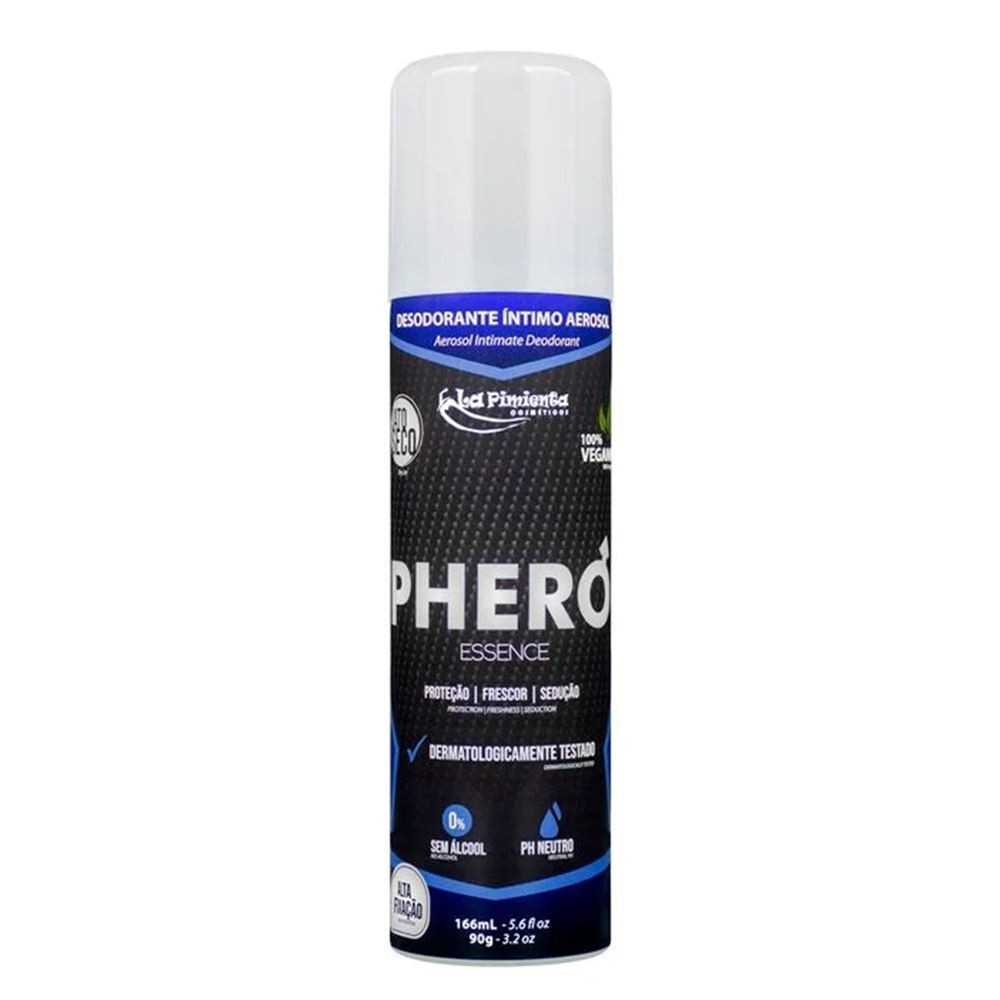 Desodorante Íntimo Essence Phero Men Aerosol 166ml La Pimienta