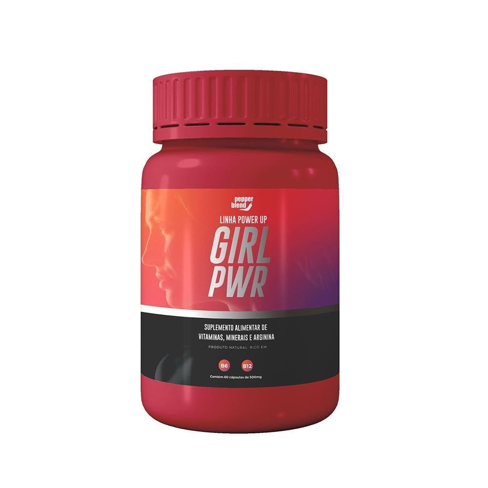 Girl Pwr Suplemento Feminino C/60 Pepper Blend
