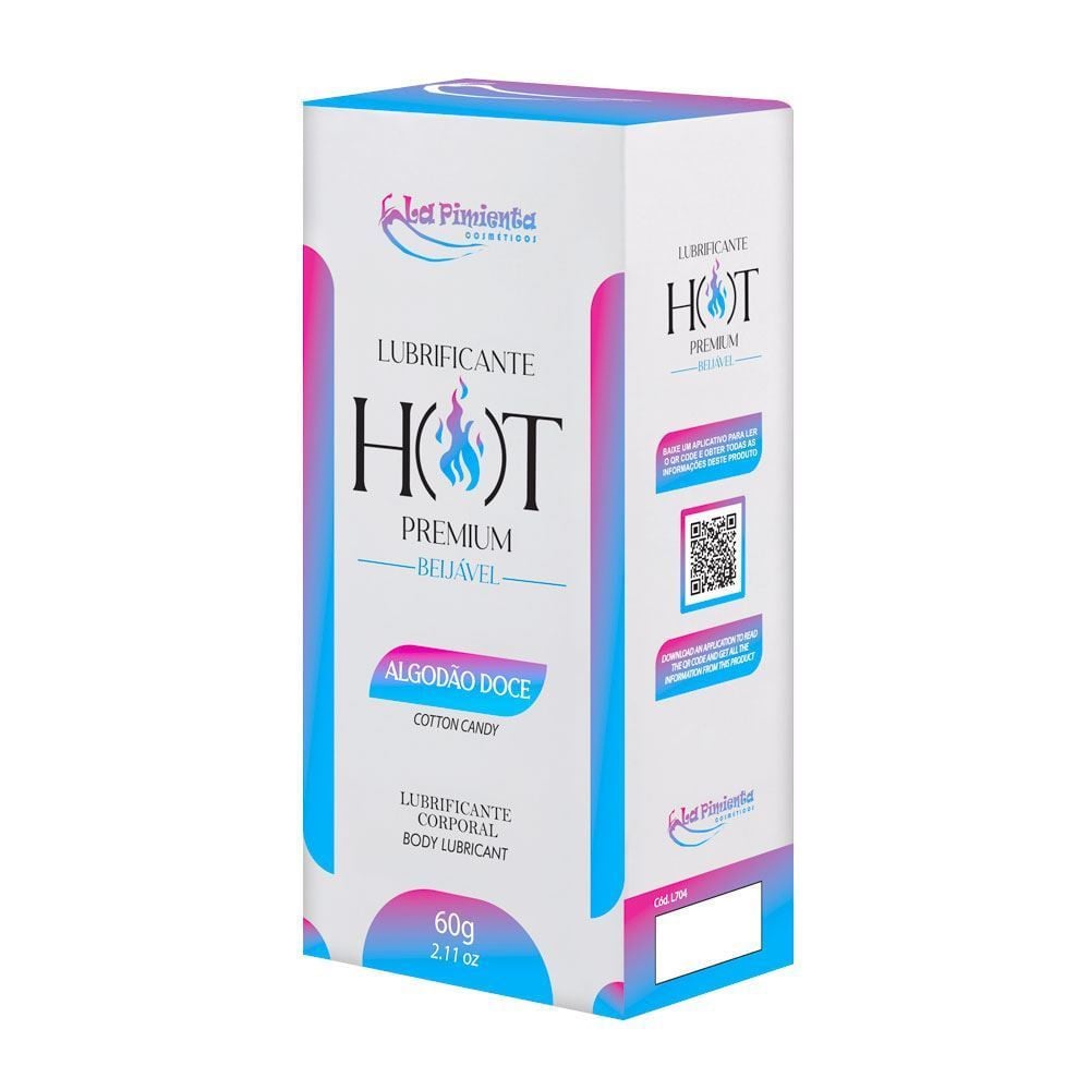 Hot Premium Lubrificante Beijável 60g La Pimienta