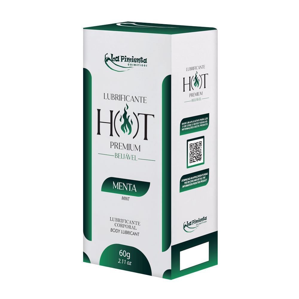 Hot Premium Lubrificante Beijável 60g La Pimienta