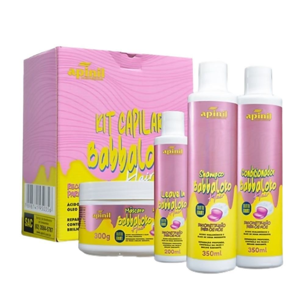 Kit Capilar Babbaloko Hair Apinil