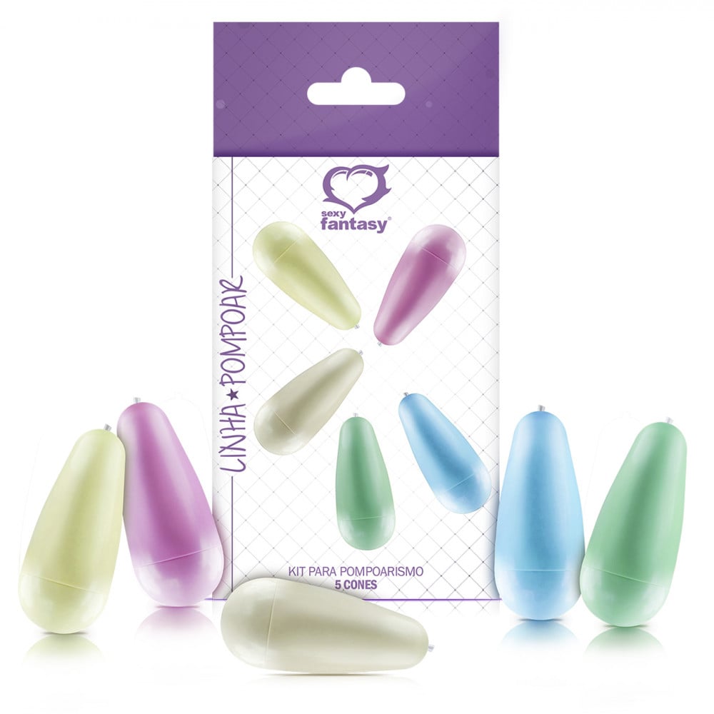 Kit Cones para Pompoarismo Sexy Fantasy