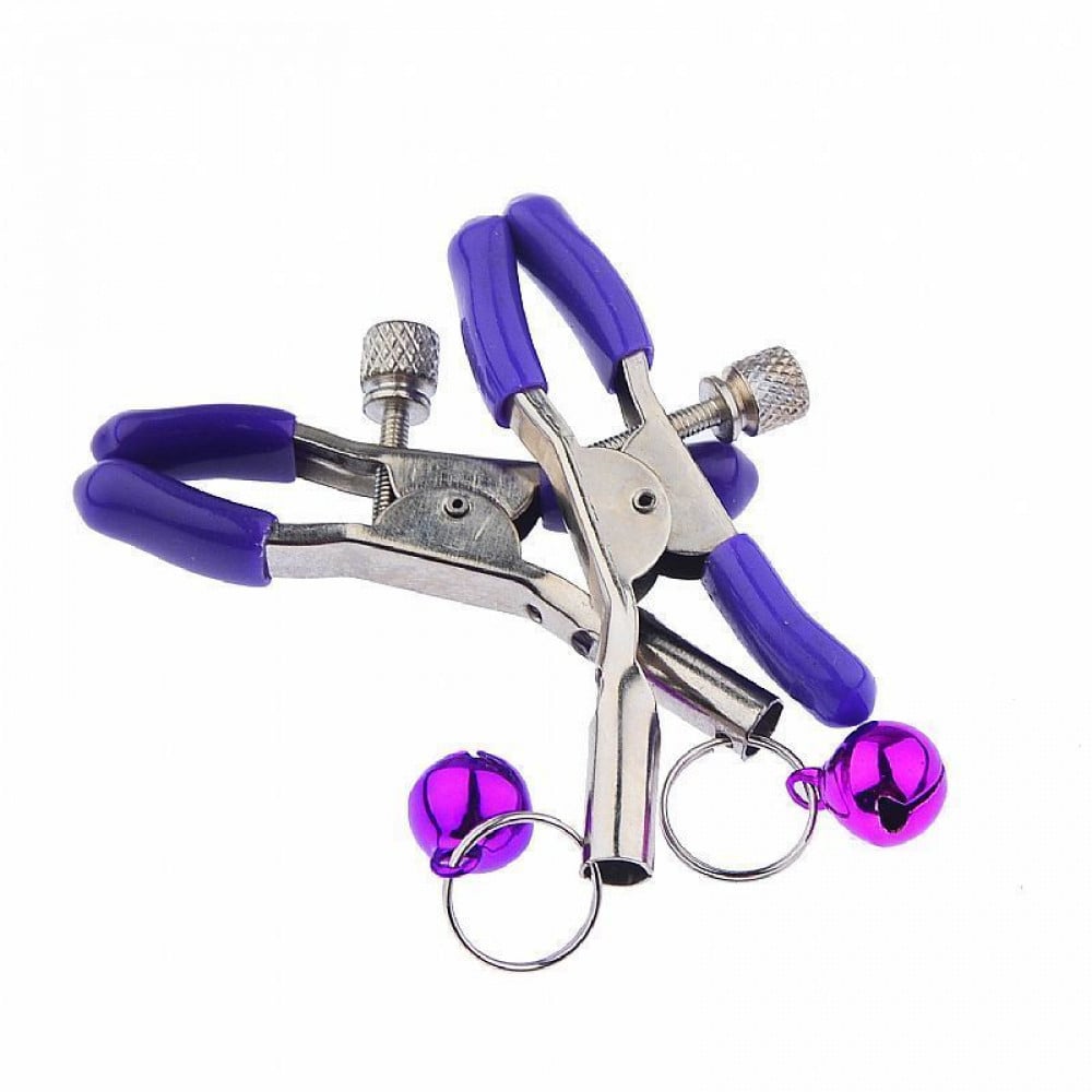 Kit Rabo Pompom com Tiara de Orelhas Grampos de Seios e Gargantilha Lilás General Import