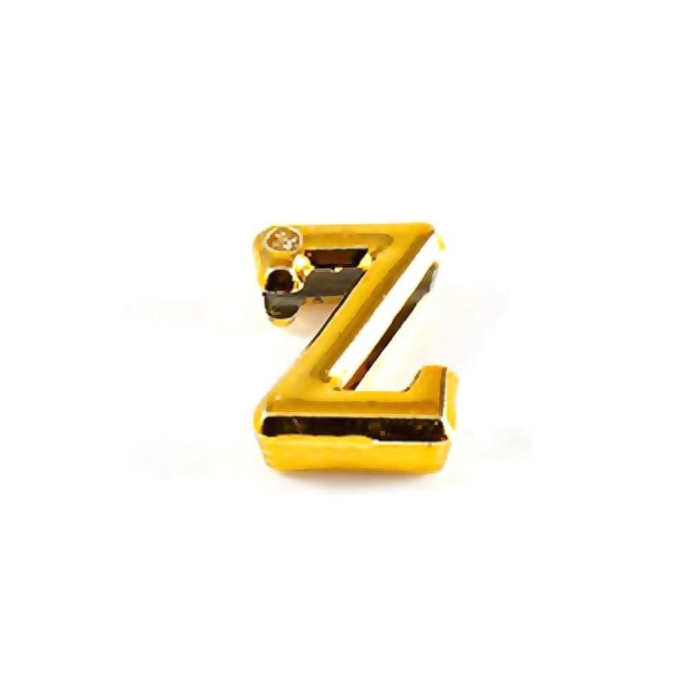 Letras Consoantes Abs Dourada Strass 10 Unidades Hard