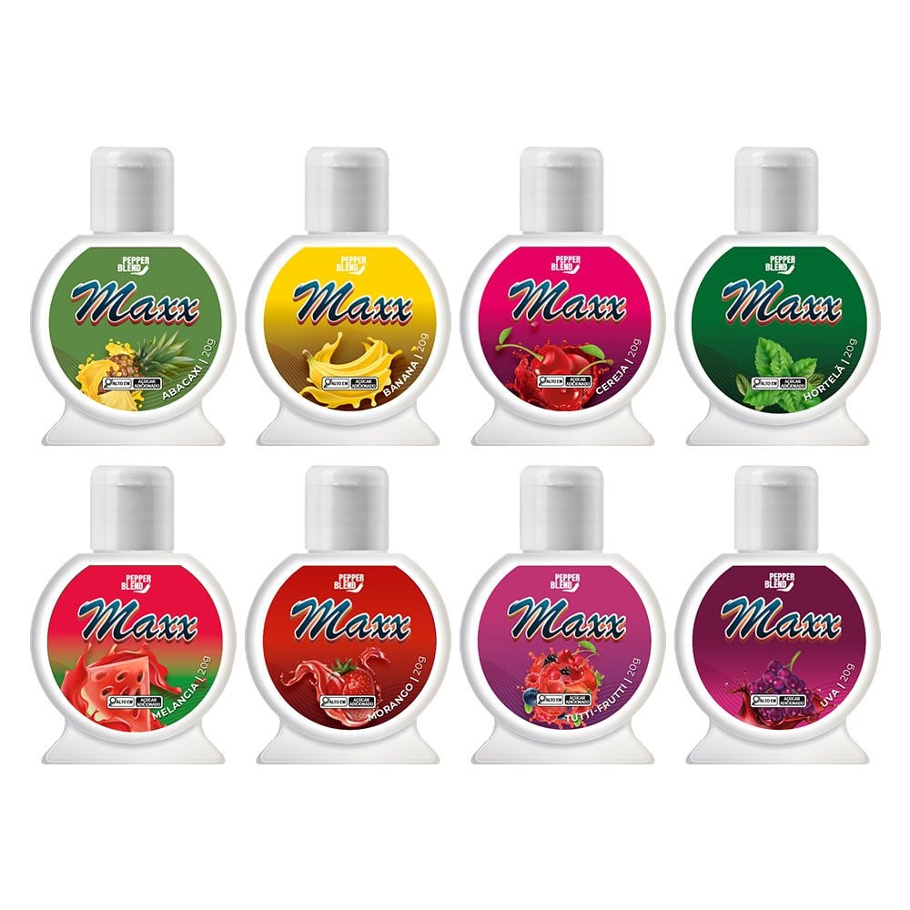 Maxx Gel Comestível 20g Pepper Blend