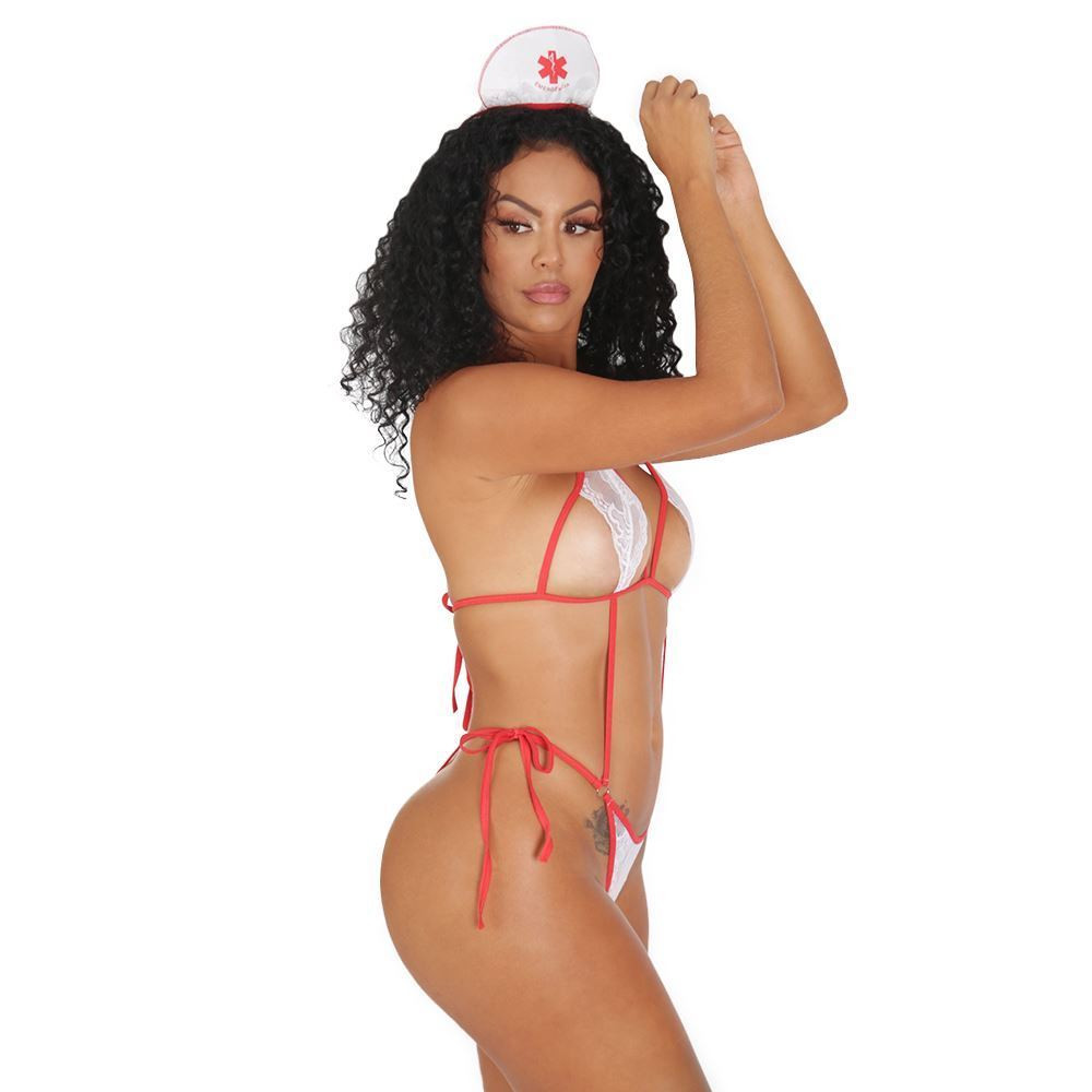 Mini Body Sensual Doce Enfermeira Sexy Pimenta Sexy