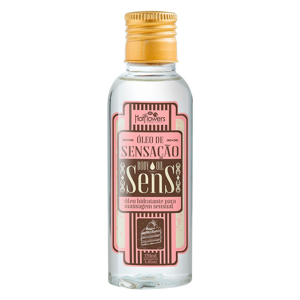 Sens Óleo Corporal Hidratante Sensual 120ml Hot Flowers