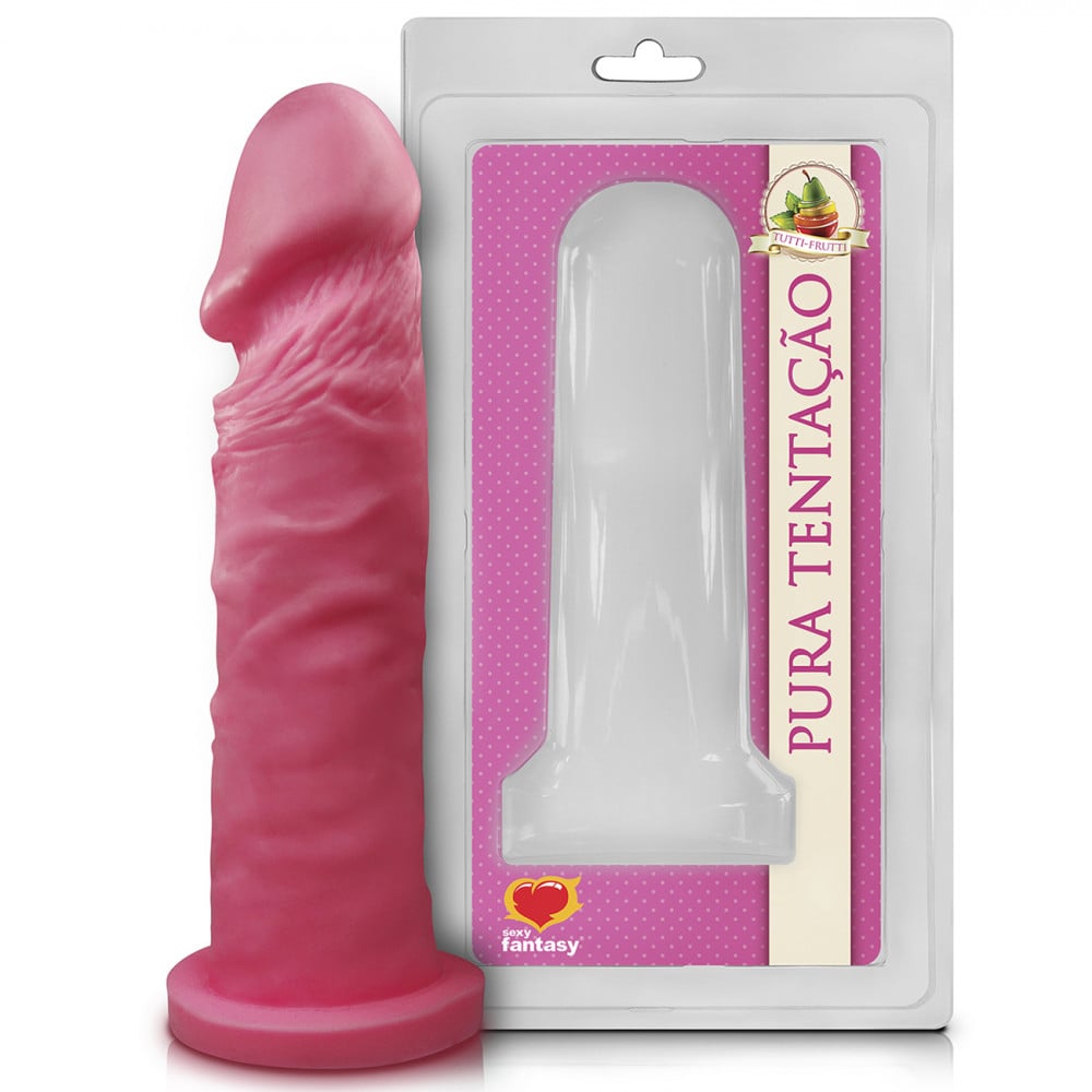 Pênis Realístico Aromático 15,3x4cm Sexy Fantasy