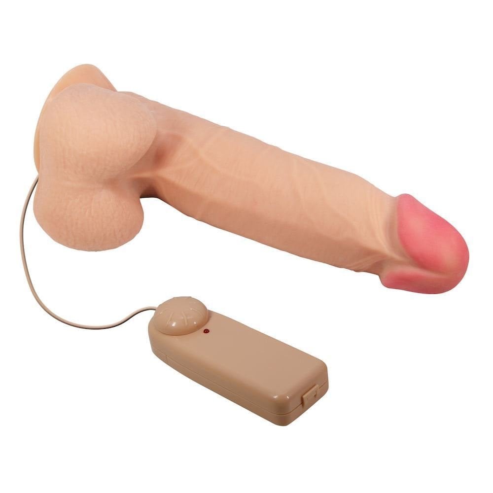 Pênis Realístico com Vibro Dupla Camada 21,8x4,6cm General Import