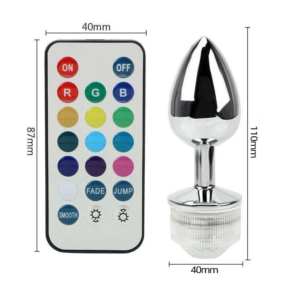 Plug Anal Metal Led Grande General Import