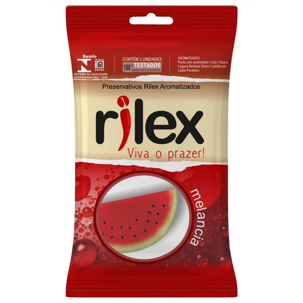 Preservativo Aromatizado Melancia Rilex