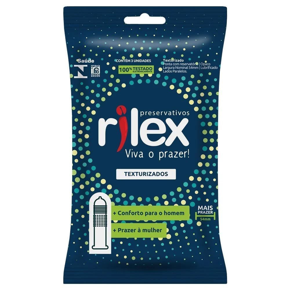 Preservativo Funcional Texturizado Rilex