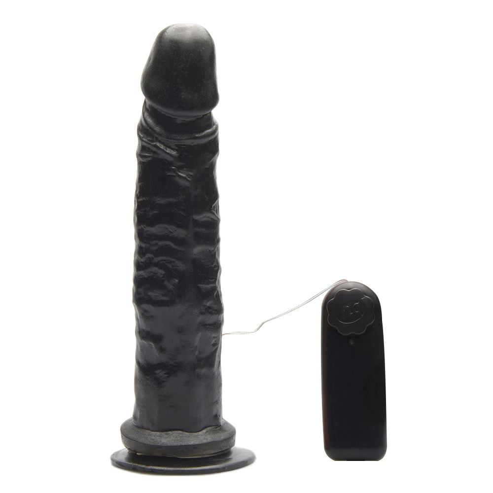 Protese com Ventosa e Vibro Garanhão 21,5 x 4 Cm Prazer e Cia