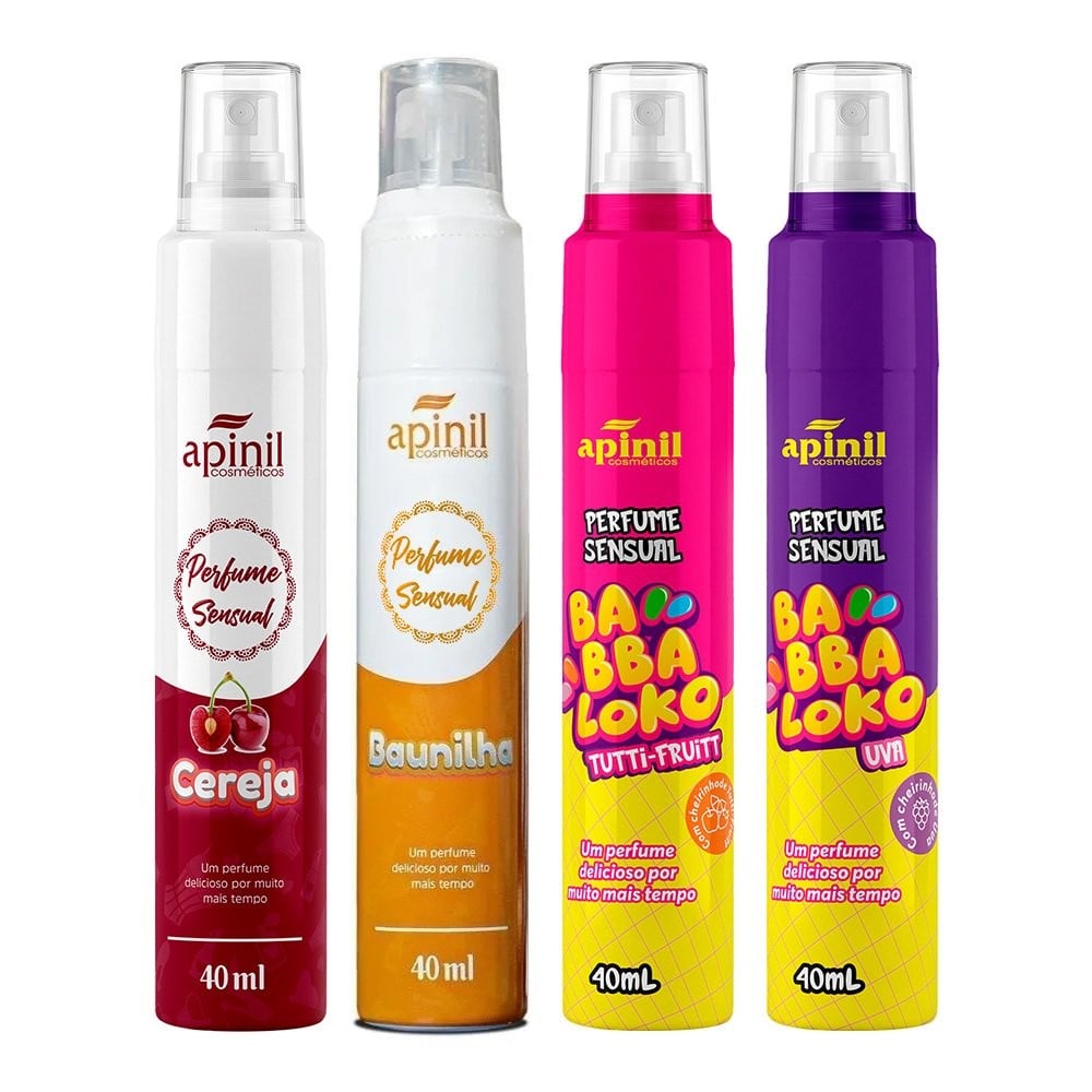 Perfume de Calcinha Frescor e Sensações 40ml Apinil