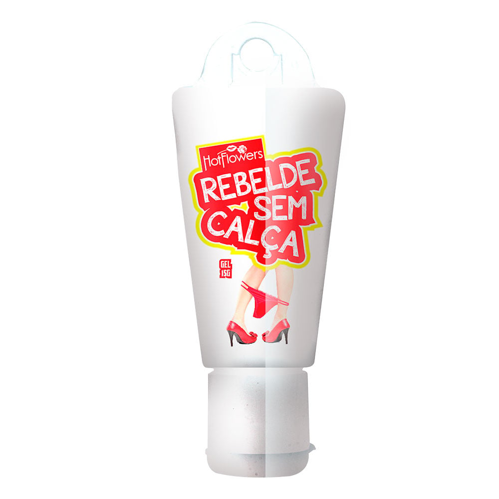 Rebelde sem Calça Gel Dessensibilizante 15g Hot Flowers
