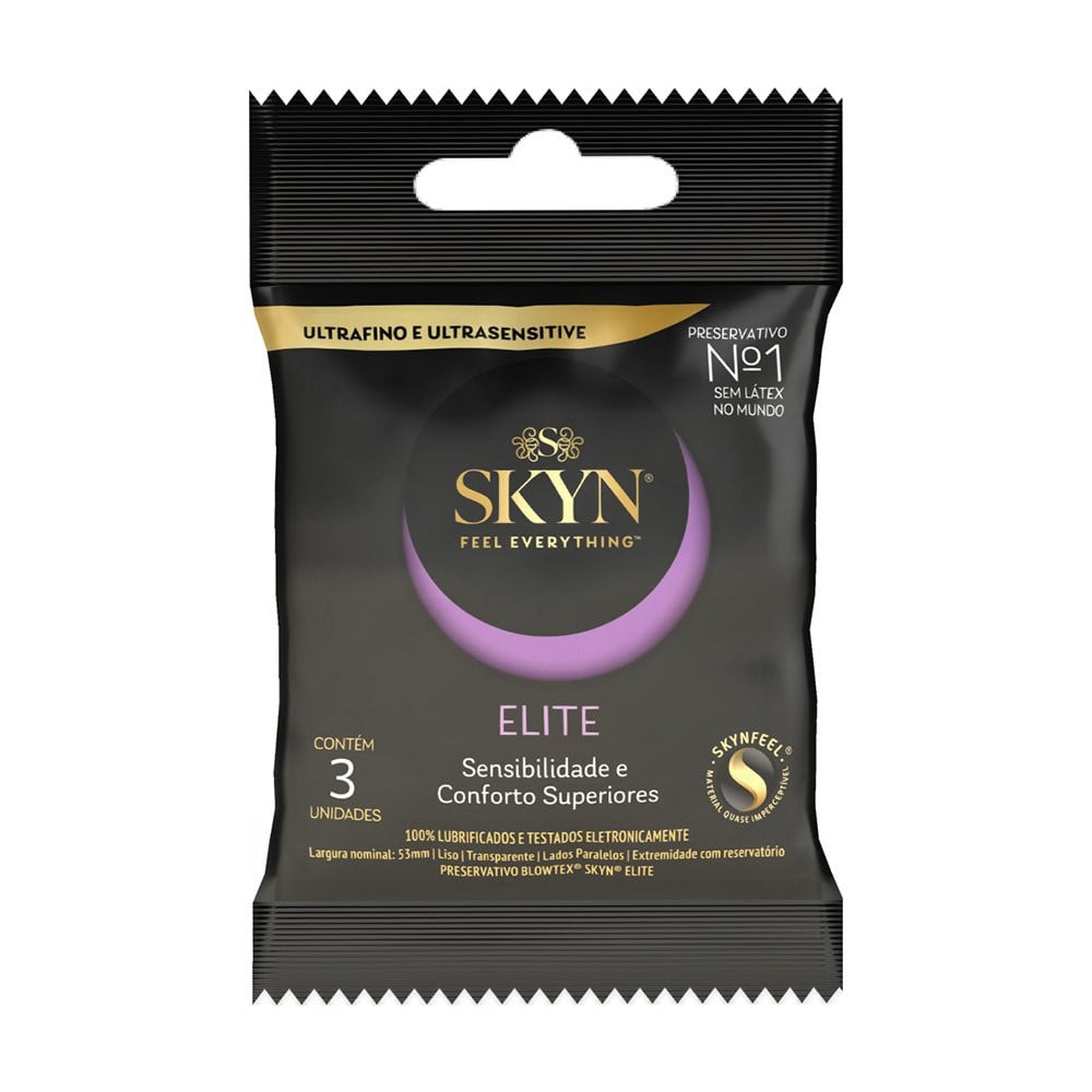 Preservativo Skyn Elite 3 Unidades Blowtex