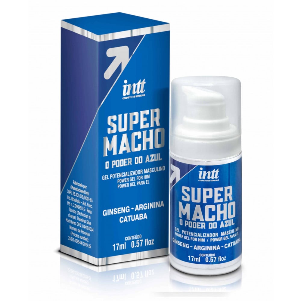 Super Macho Potencializador Masculino 17ml Intt