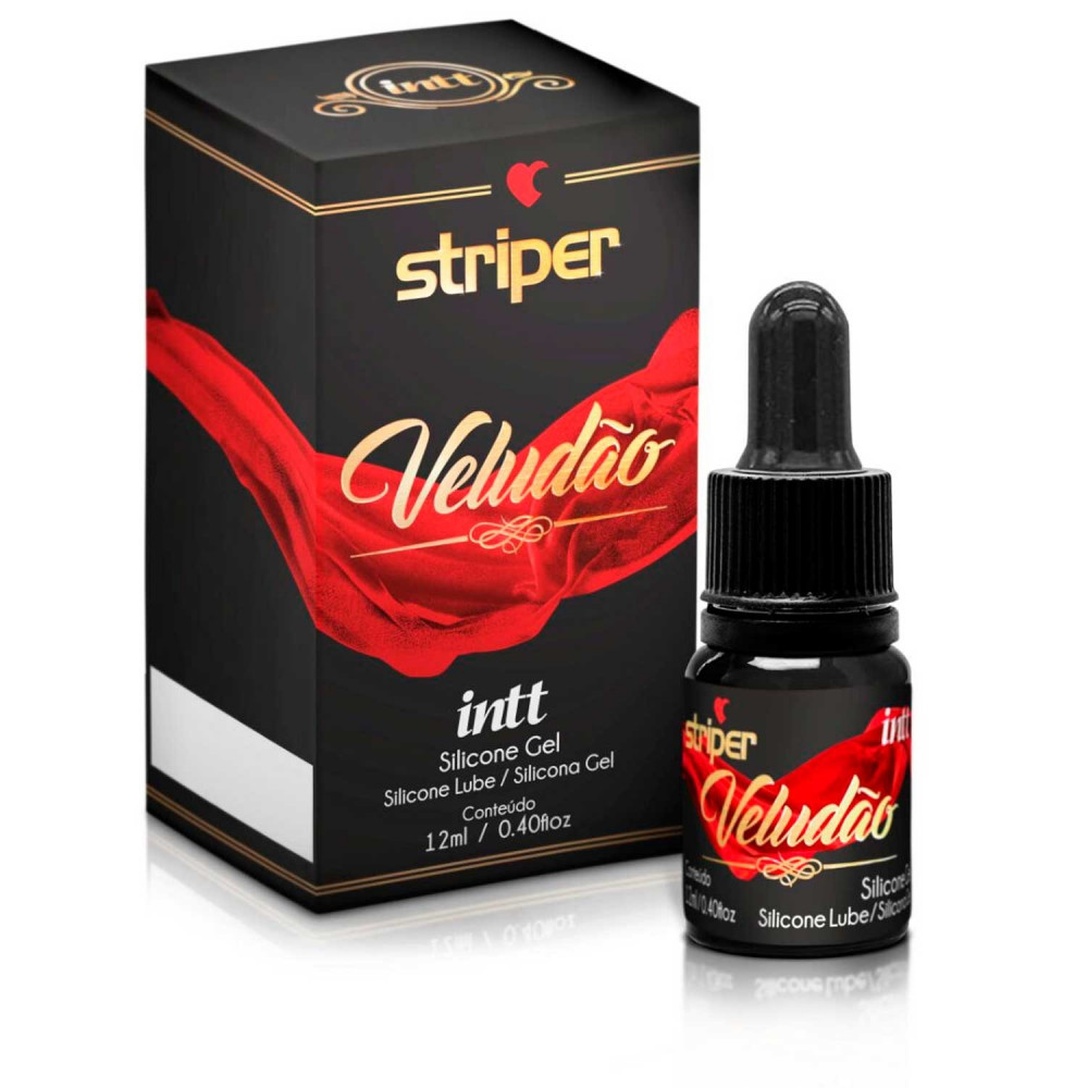 Striper Veludão Lubrificante Siliconado 12ml Intt