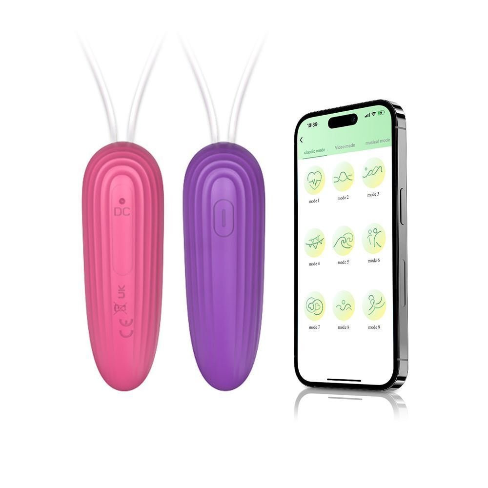 Vibrador Bullet Control App 9 Vibrações General Import