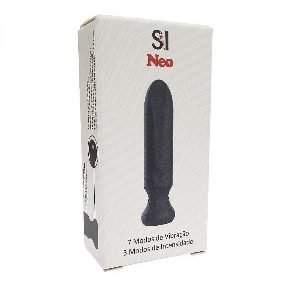Vibrador Cápsula Bullet Recarregável Neo 7 Modos General Import