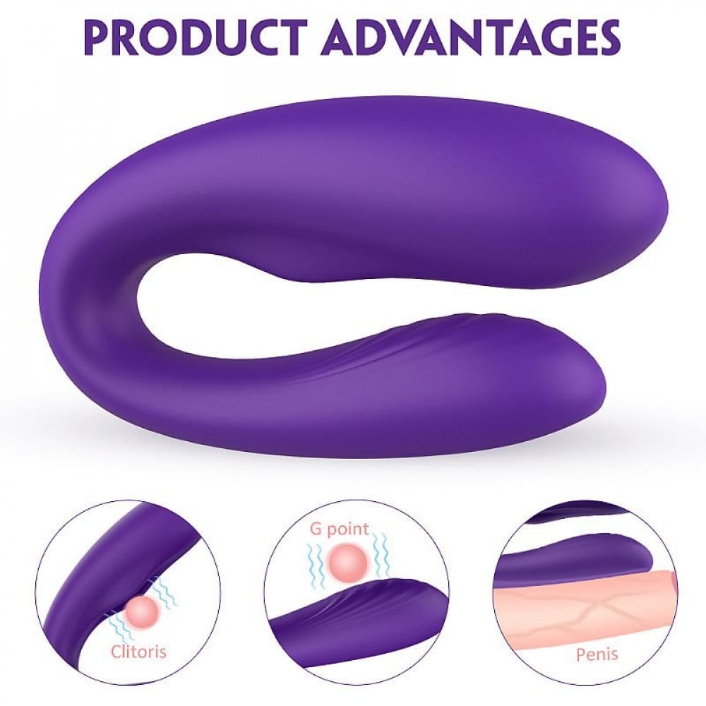 Vibrador Casal Viviana 9 Vibrações General Import