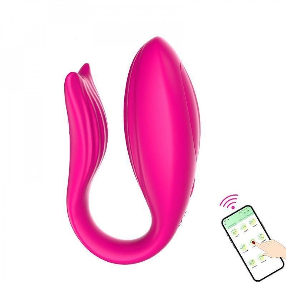 Vibrador de Casal Ariel Aplicativo 9 Vibrações General Import