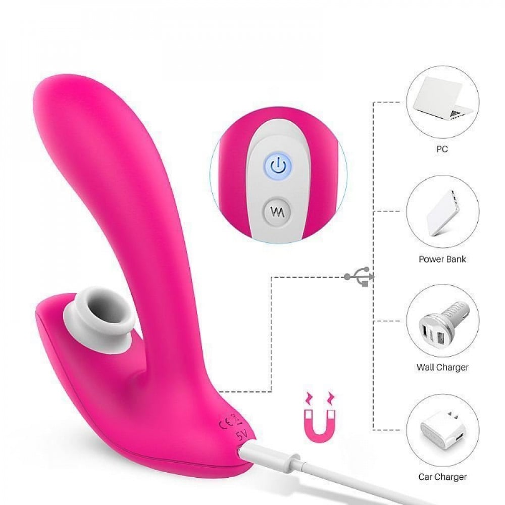 Vibrador de Clitóris com Pulsação Tricker General Import