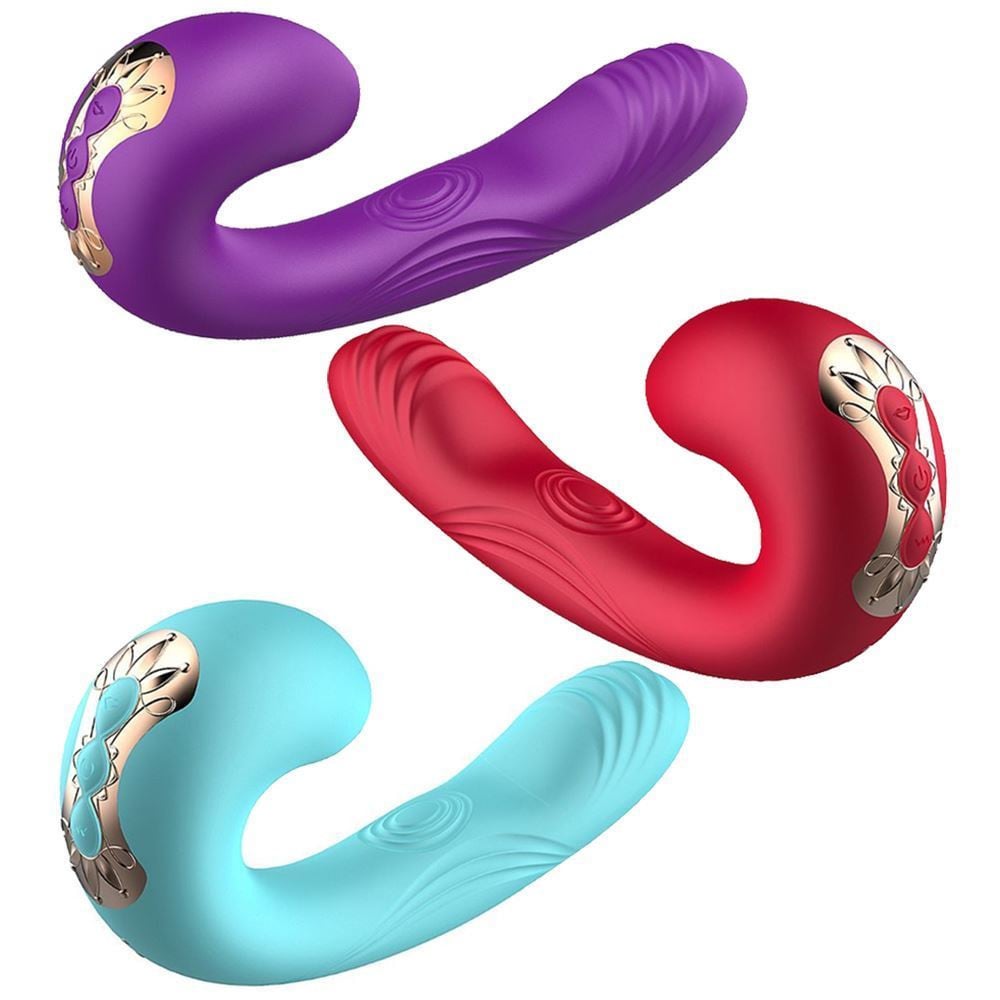 Vibrador Duplo Ponto G e Estimulador Clitóris Low 3 General Import