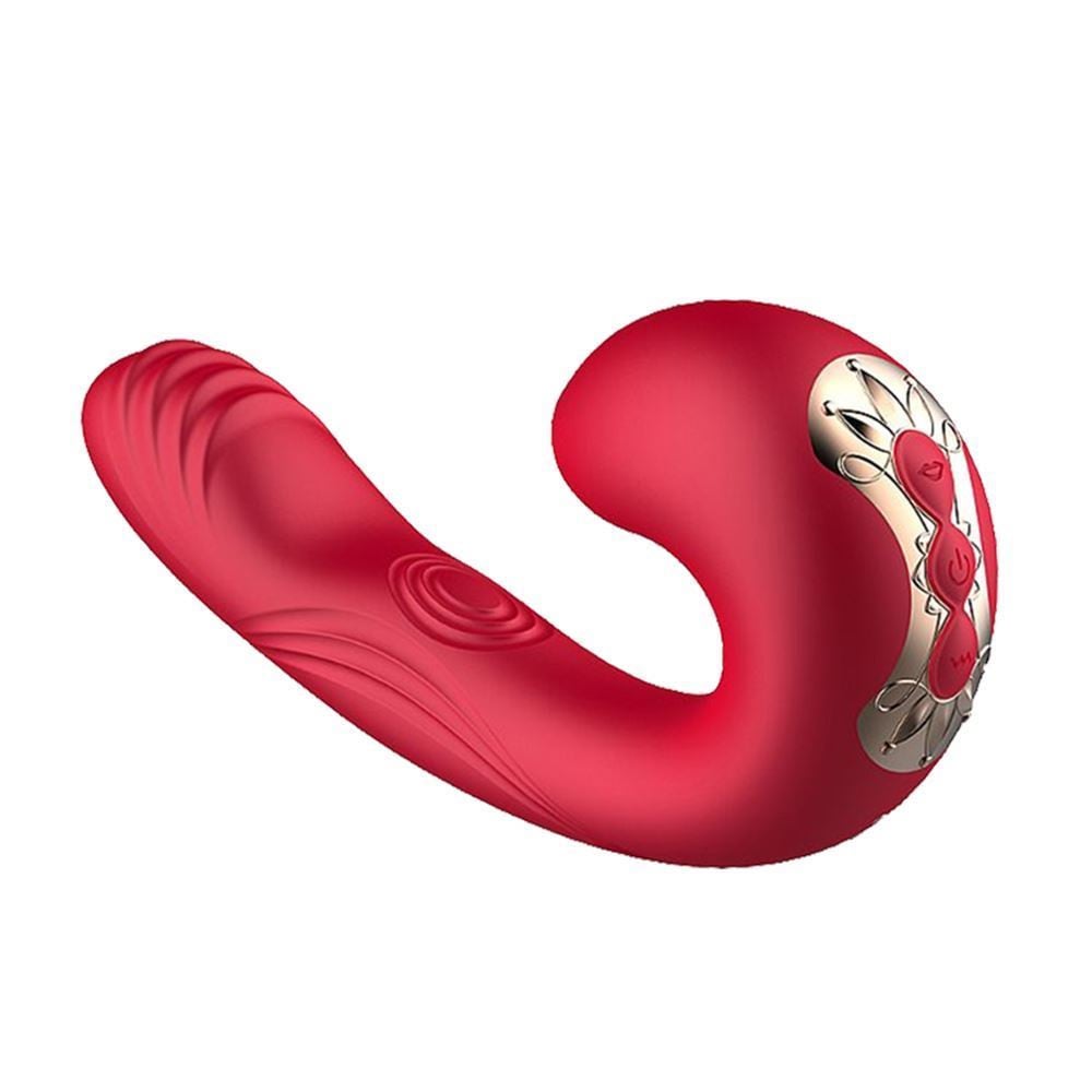 Vibrador Duplo Ponto G e Estimulador Clitóris Low 3 General Import