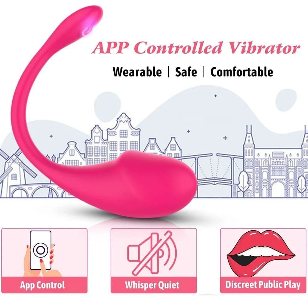 Vibrador Magic Gland Aplicativo Interativo 10 Vibrações General Import