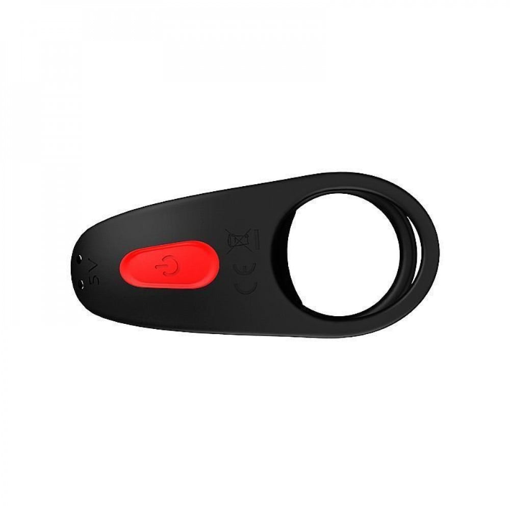 Vibrador Peniano com Anel Duplo Frank Rct com 9 Vibrações General Import