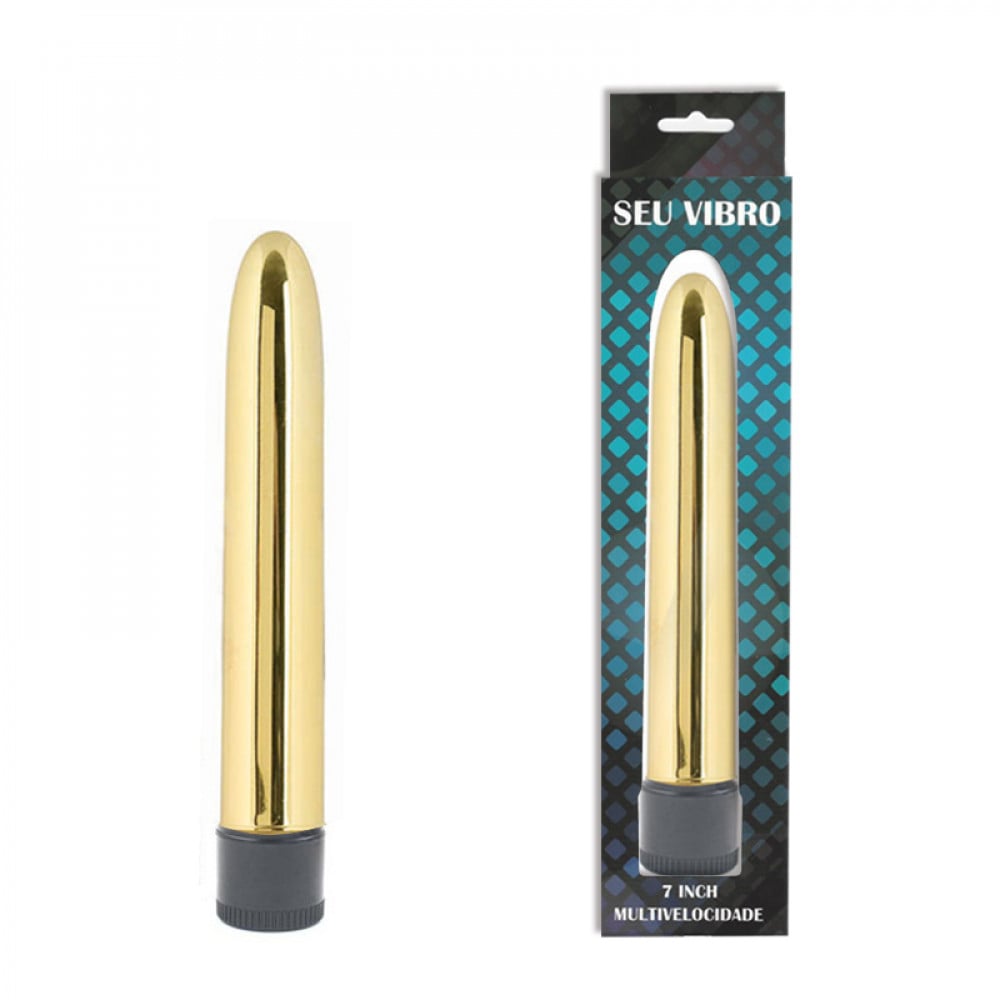 Vibrador Personal Galvanizado 17cm General Import