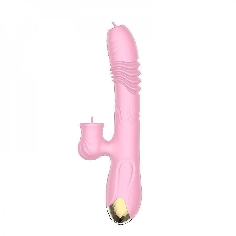 Vibrador Ponto G e Clitóris com Língua 10 Modos 15 General Import