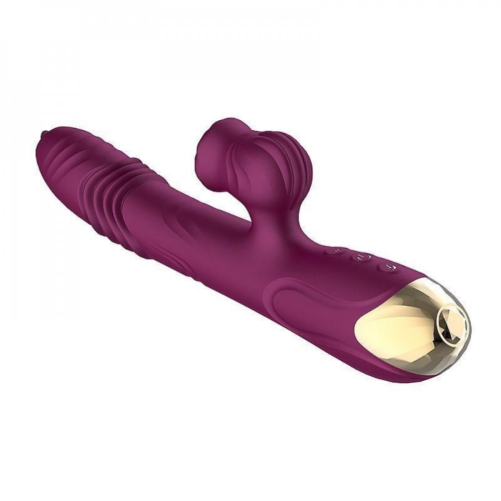 Vibrador Ponto G e Clitóris com Língua 10 Modos 15 General Import