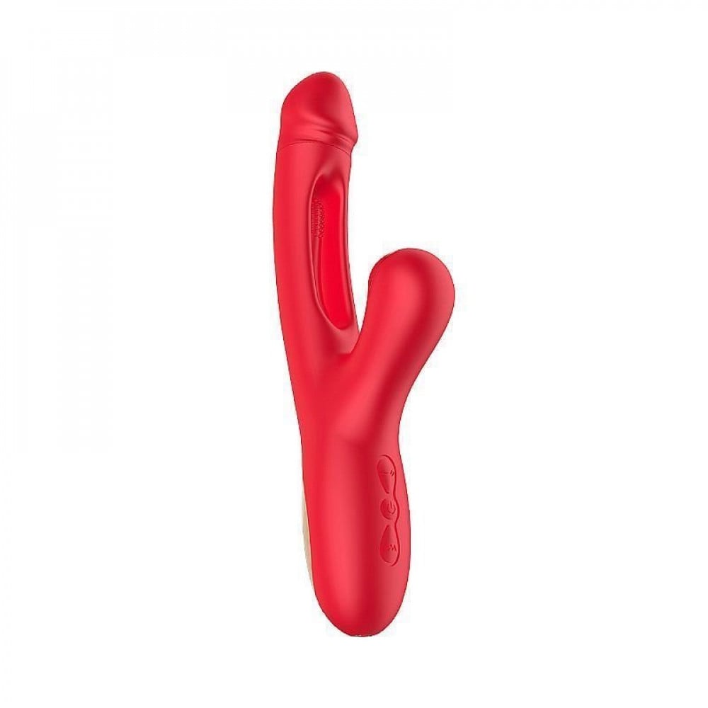 Vibrador Ponto G e Clitóris com Pulsação e Slap Leny 7 Modos General Import