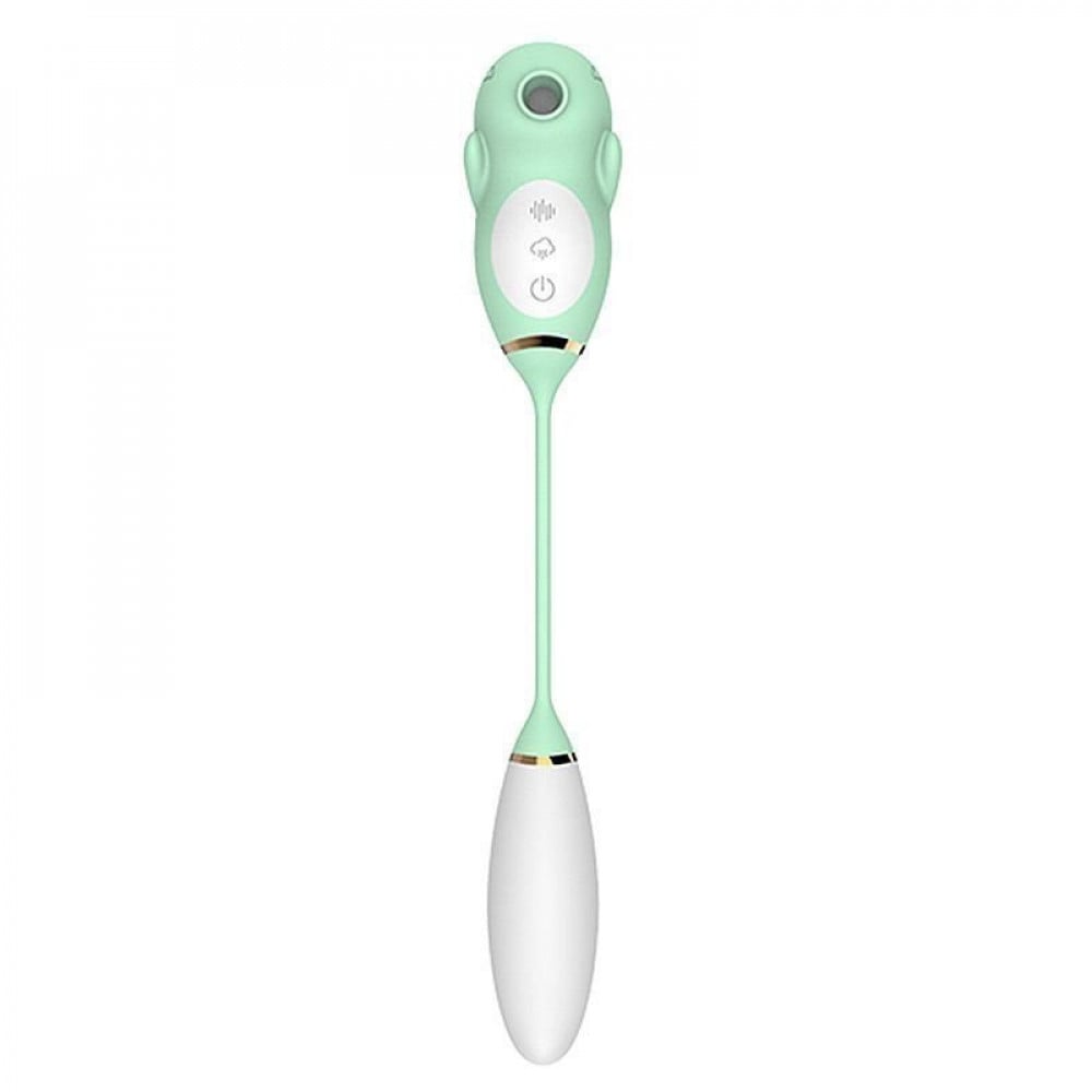 Vibrador Ponto G e Clitóris com Pulsação Mouse 10 Modos General Import