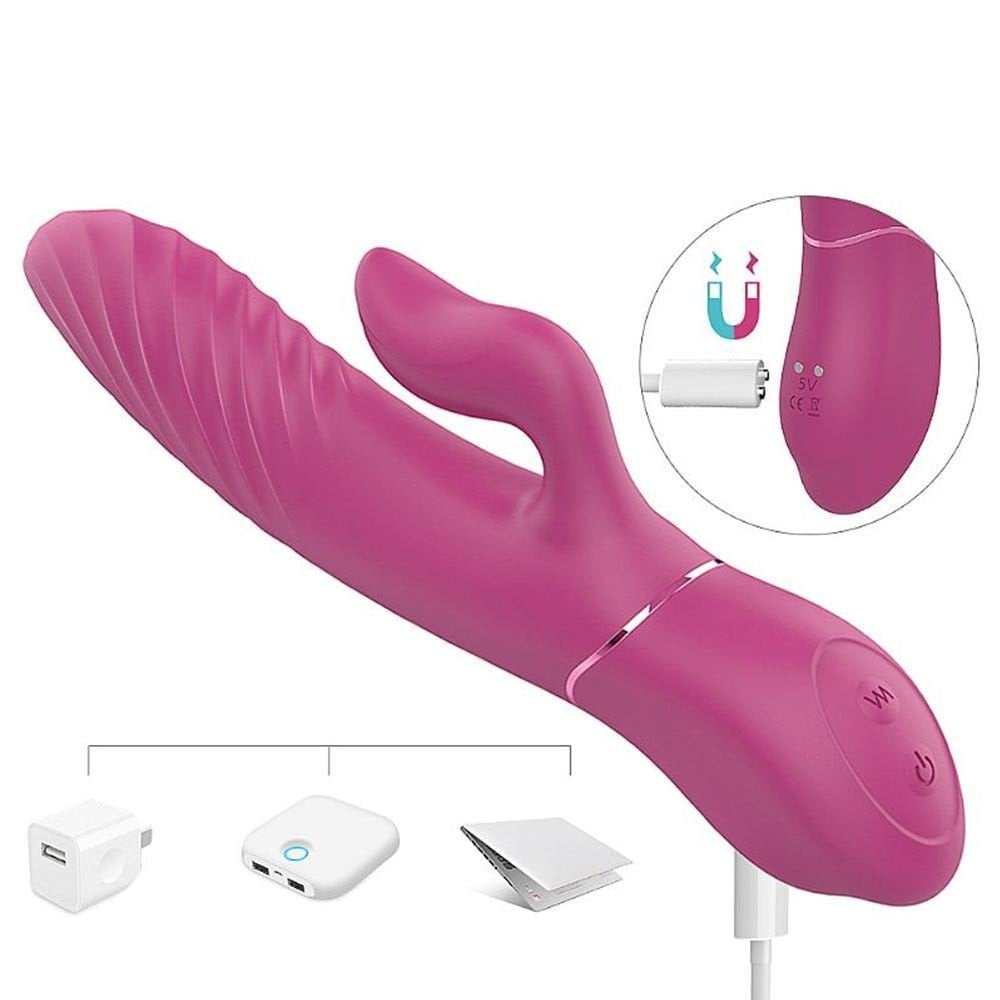 Vibrador Ponto G e Clitóris Vai e Vem Lighters 9 Vibrações S-Hande General Import